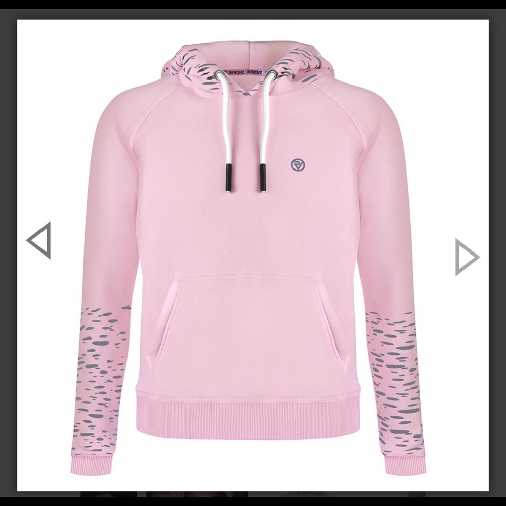 Proviz REFLECT360 Women's Pink Hoodie Size 4